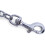 Petface Padded Nylon Chain Lead, Large, Black 2