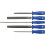 BGS 8494 | Machinist's File Set | 5 pcs. 2