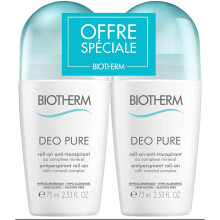 Biotherm Deo Pure Antiperspirant Roll-On 2 x 75ml
