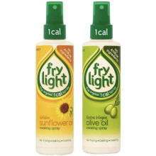 2 x Frylight Mixed 1 x Extra Virgin Olive Oil & 1 x Sunflower Oil Cooking Spray 190 ml x 2 ( Pack of 2 )