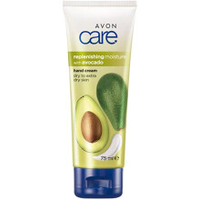 Pack of 3 Avon Care Replenishing moisture hand cream with avocado for dry to extra dry skin 3 x 75ml