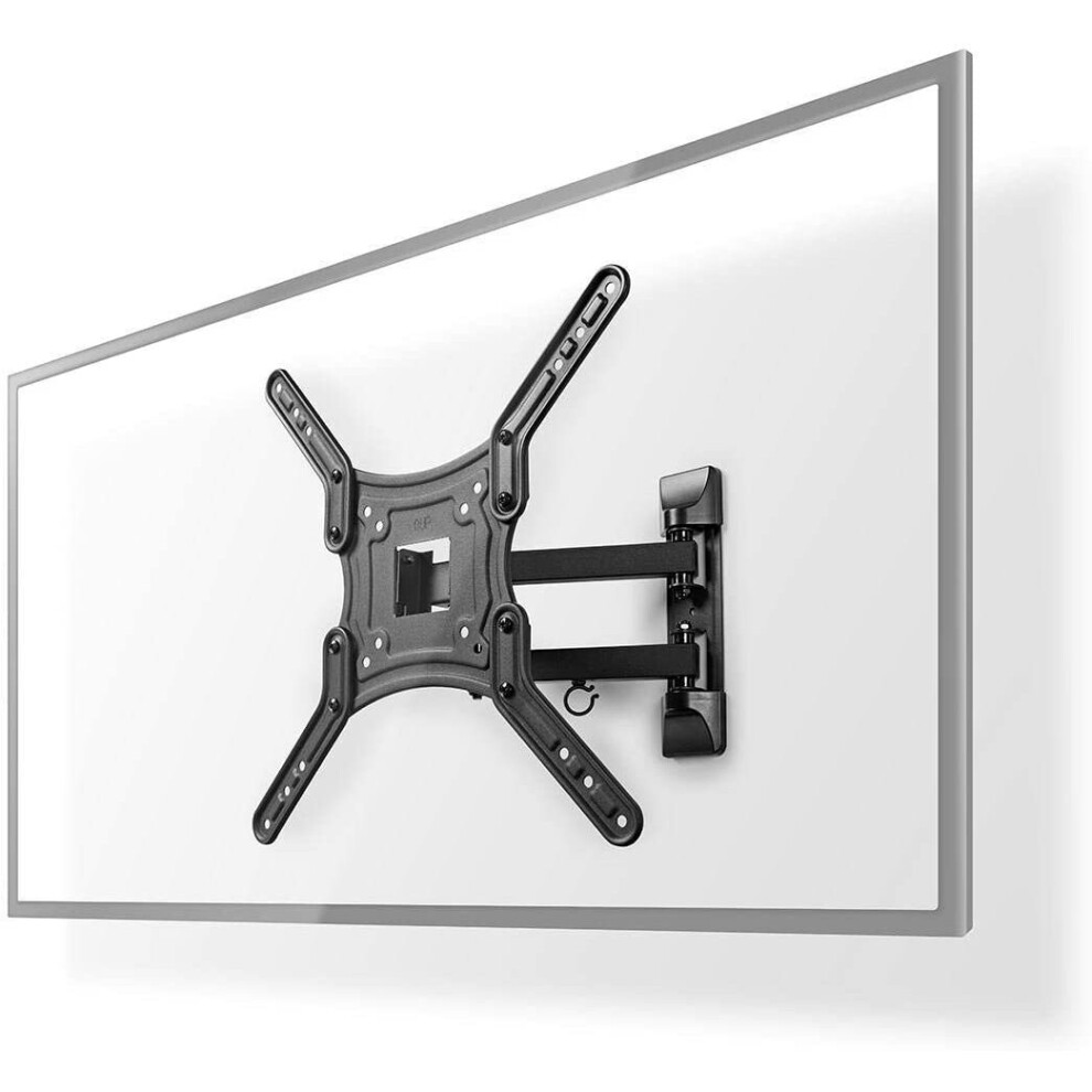 Nedis Full Motion Wall Mount For 23-55 Inch Tv Max 30 Kg With 3 Pivot, Swivel, Tilt & Rotation 5412810268665