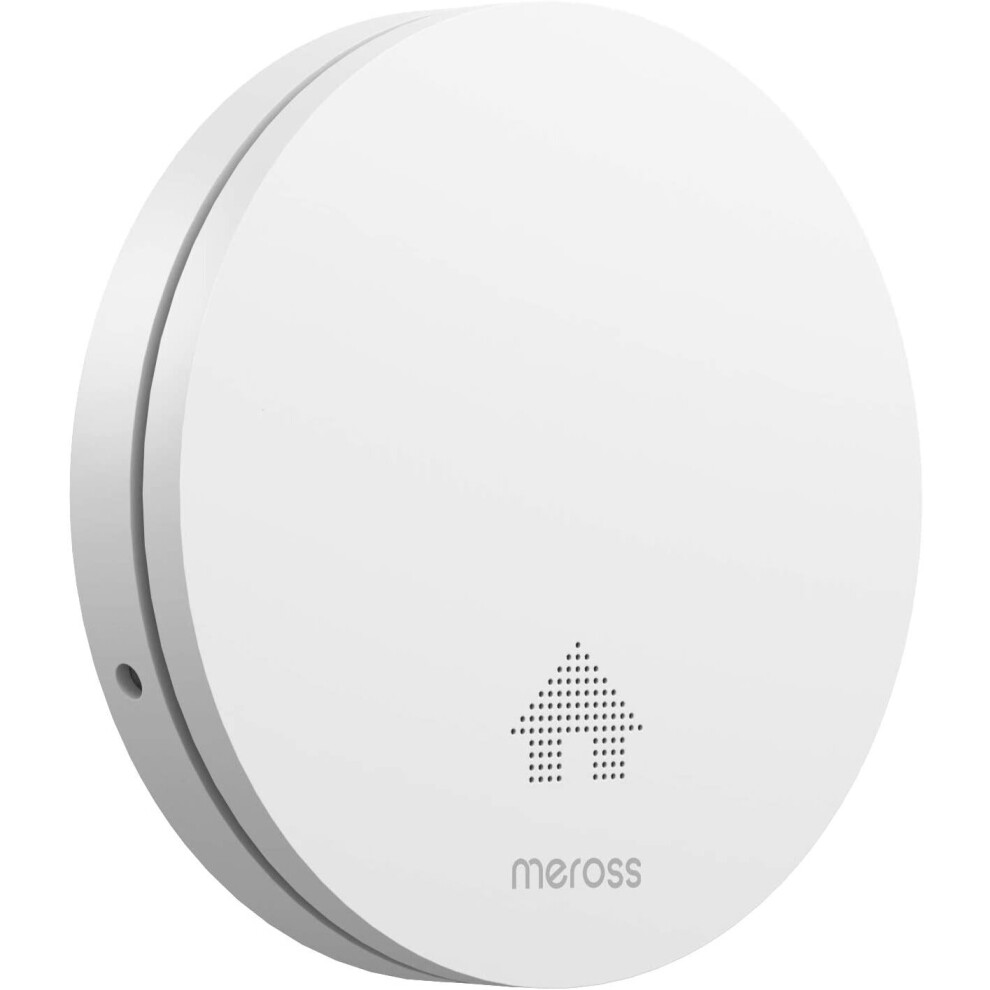 Smoke Alarm, Meross 10-Year Battery Fire Alarm Smoke Detector with Large Silence Button Conforms to EN14604 Standard