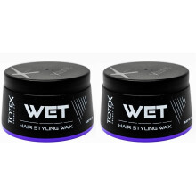 Totex Hair Styling Wax Wet Glossy Shine 150 ml (2 PCS OFFER)
