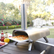 Portable Stainless Steel BBQ Smoker Pizza Oven Garden Outdoor Best