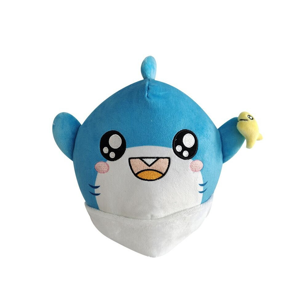 (23cm Shark) Lankybox Plush Toys Milky Shark Tree Barrel Stuffed Kid Plushie Doll