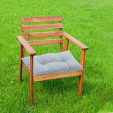 (Light Grey: 60x40cm) Garden Bench Cushion Patio Swing Chair Cushion Indoor Outdoor Furniture Seat Pad