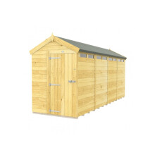 Apex Security Shed Single Door 5ft x 16ft Fast & Free 2-5 Days Nationwide Delivery