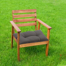 (Dark Grey: 60x40cm) Garden Bench Cushion Patio Swing Chair Cushion Indoor Outdoor Furniture Seat Pad
