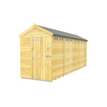 Apex Security Shed 5ft x 18ft Single Door Fast & Free 2-5 Days Nationwide Delivery
