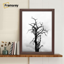 (6x4 Inch) Mahogany Picture Frame / LW Style Wall Art Frame / Modern Photo Frames
