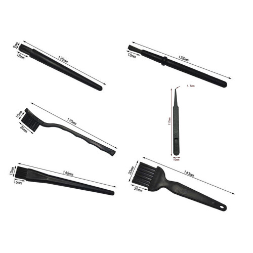 (6pcs Set) Portable Computer Laptop Screen Keyboard Cleaning Brush Kit