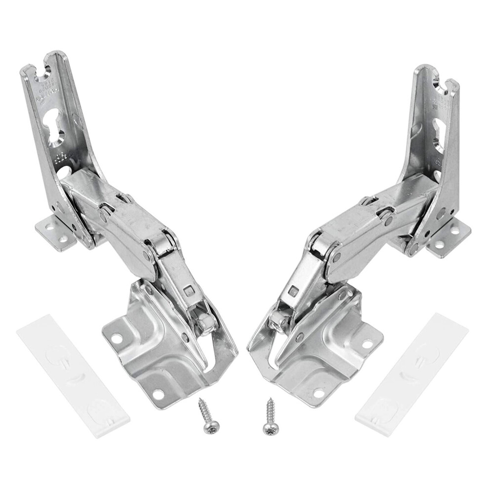 Spares2go Door Hinges For Hettich Fridge Freezer 3306 3702 3307 3703 5.0 41.5 Pair Hinge