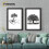 (30x40 CM) Black Picture Frame / LW Style Wall Art Frame / Modern Photo Frames 8