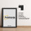 (A3- 420X297MM) Black Picture Frame / LW Style Wall Art Frame / Modern Photo Frames 5