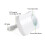 (2pcs) LED Toilet  8 Color Changing Night Light  Motion Activated Sensor Home 5