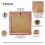 (60x60 CM) Square Size Red Picture Frame / LW Style Wall Art Frame / Modern Photo Frames 11