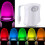 (2pcs) LED Toilet  8 Color Changing Night Light  Motion Activated Sensor Home 2