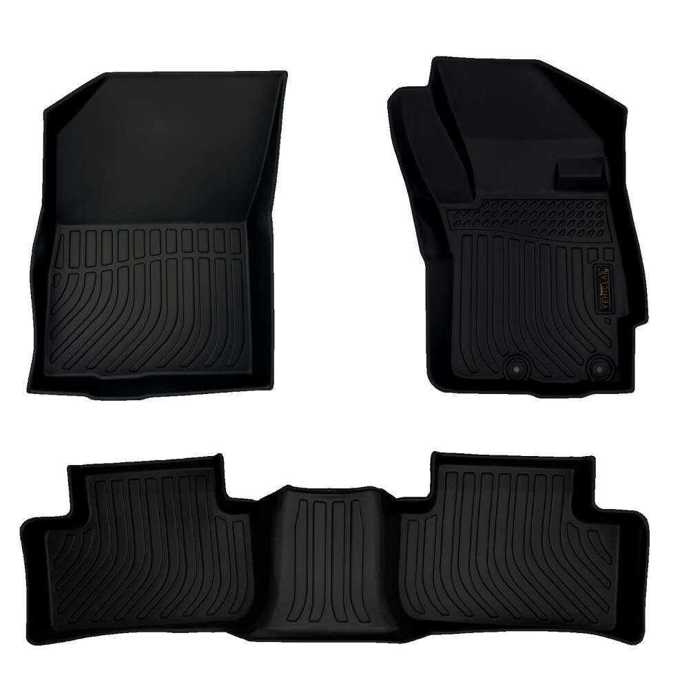Mitsubishi Asx 2010+ All Weather 3D / 5D Moulded Tpe Rubber Car Mats 5044282571525