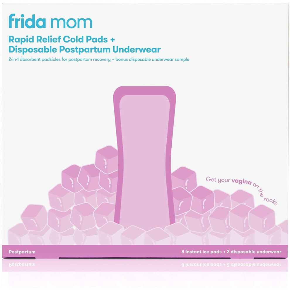 Frida Mom Instant Ice Maxi Pads, White