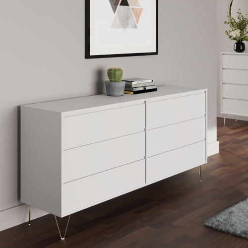 Timber Art Design UK Monaco 6 Drawer Chest 1