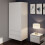 Timber Art Design UK Monaco White 2 Door 2 Drawer Wardrobe 2