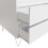 Timber Art Design UK Monaco White 2 Door 2 Drawer Wardrobe 5