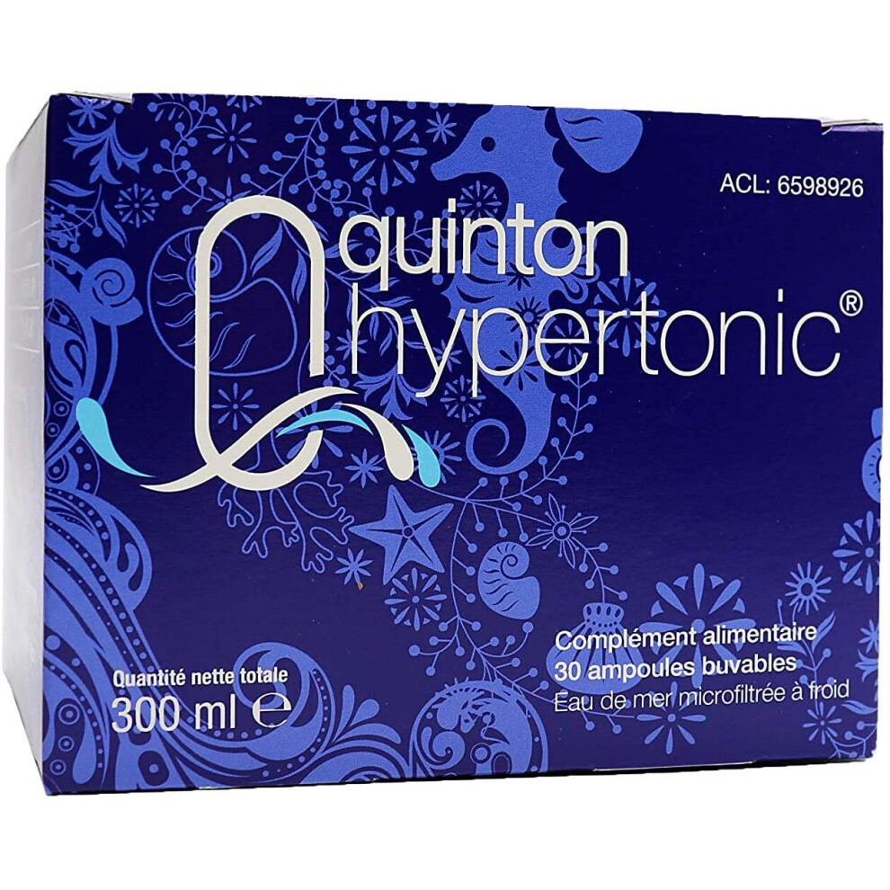 Quinton Hypertonic - 30 ampoules