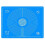 19.7''x15.8'' Non-Stick and No-Slip Silicone Baking Pastry Mat 50x40cm Fondant Mat Dough Rolling Mat with Measurement BPA Free (Blue) 1