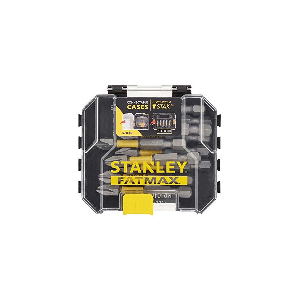STANLEY STA88573-XJ PH2 FATMAX 10 Point Impact Loose Point Storage Box, 50mm