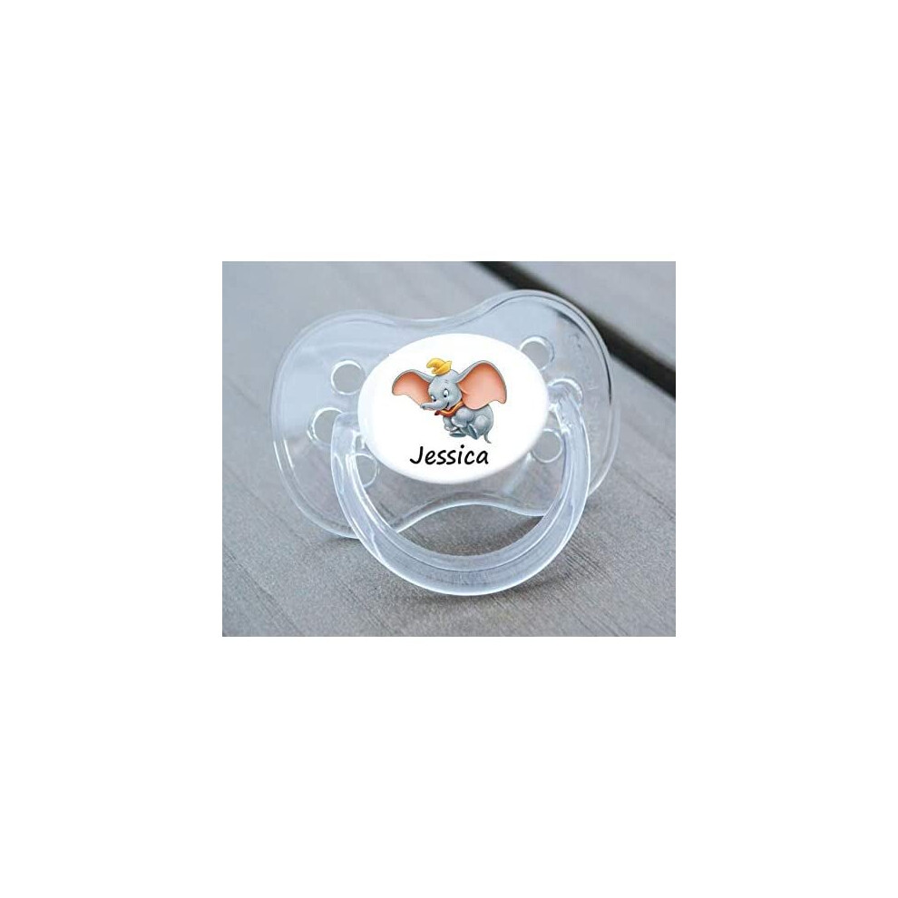 Funky Dummy Personalised Dummy Pacifier Soother, All Teats, Sizes & Colours, Bo