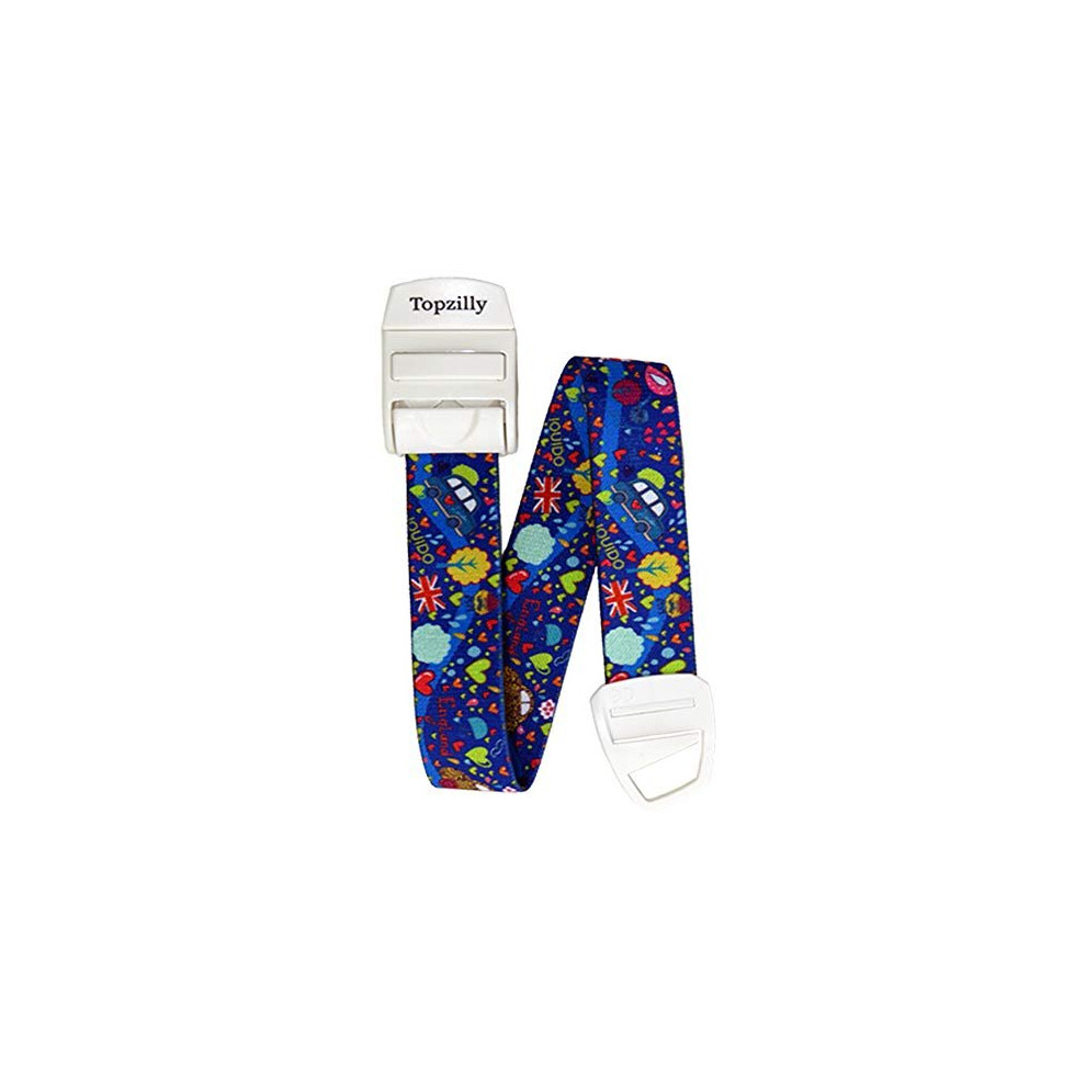 Topzilly Purple/Blue/Red Tourniquet Quick Release For Nurses In Nhs A&E Doctors Paramedics Midwife First Aid Kit Emergency Latex Free Pink Colours Butterf