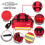 JFA Medical Large Emergency Trauma First Aid Bag - Empty 1.0 2