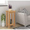 Hallowood Waverly Oak Tall Plant Shelf 2