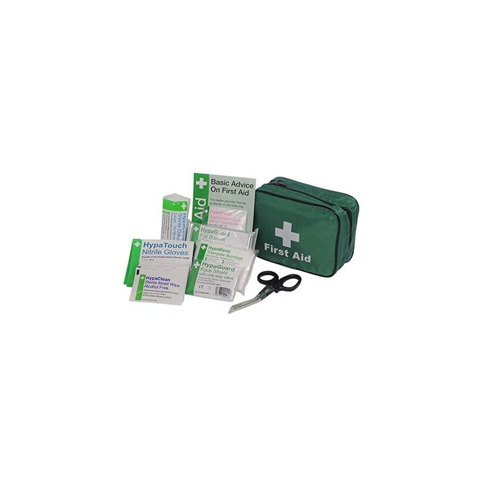 Safety First Aid Group Small Personal Issue First Aid Kit Bs 8599-1: 2019 Compliant (Belt Pouch)