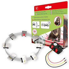SWISSINNO Marten Stop for car - Protection with high voltage plates and Strong ultrasonic vibrations - easy installation - effective