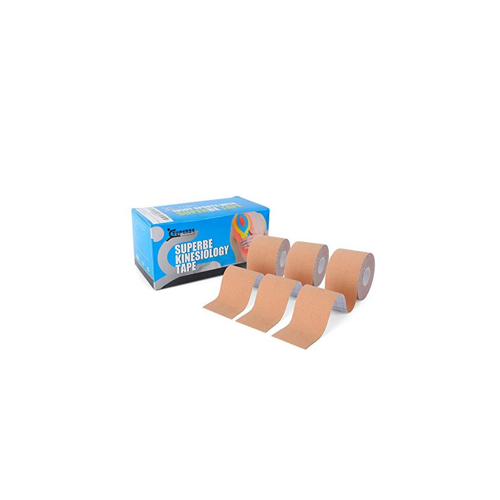 Photos - Braces / Splint / Support Kinesiology Tape, K Sports Tape Beige Kinesthetic Tape for Knee Shoulder Ankle Elbow