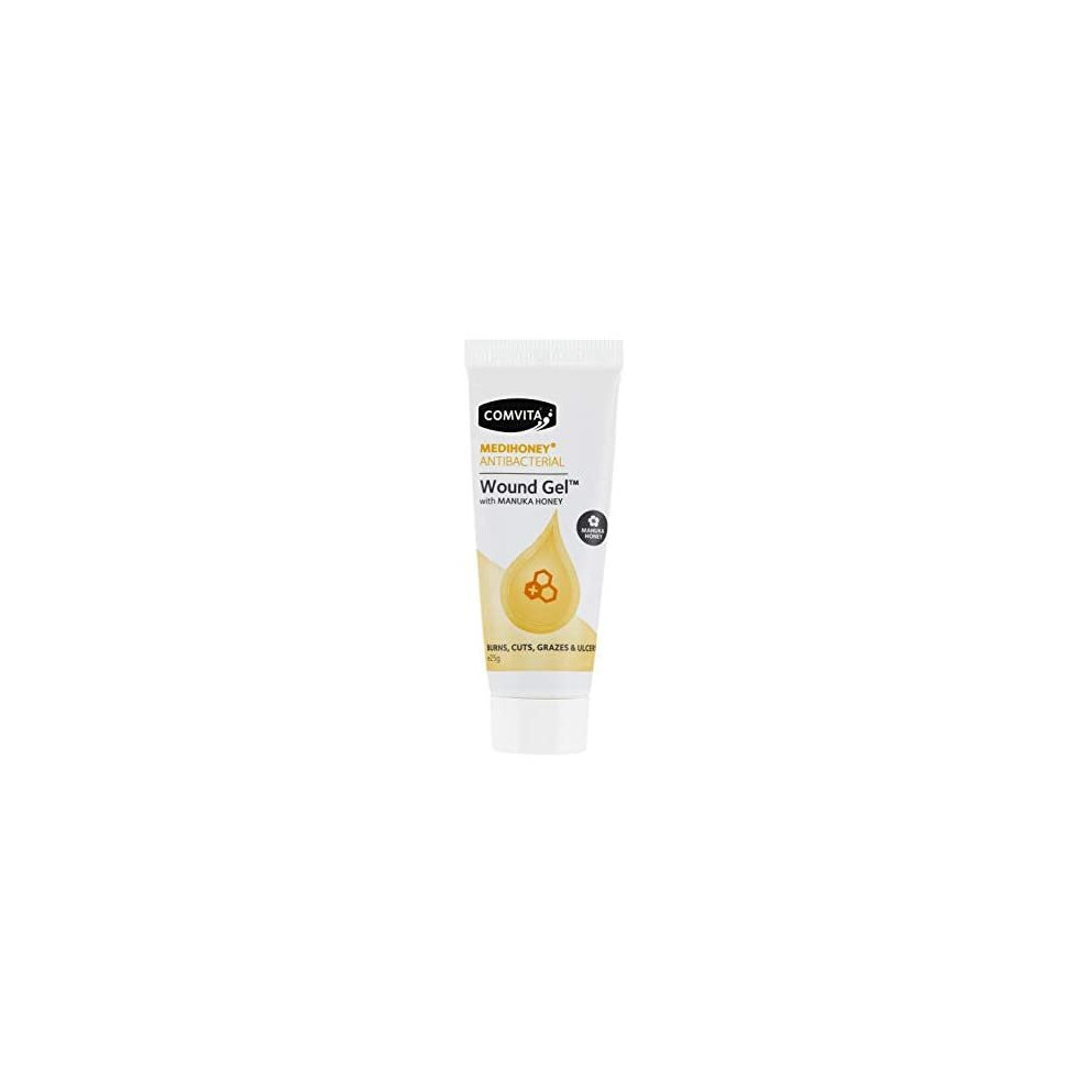 Comvita Medihoney Antibacterial Wound Gel with Manuka Honey (for Burns, Cuts, Grazes & Ezcema Wounds) - 25g