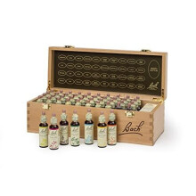 Bach Original Flower Remedies Wooden Box Set, Vegan, An Individual and Personal Approach to Emotional Wellness, 38 Dropper Bottles x 20 ml & 2 RE