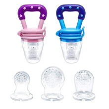 BBNJBABY Baby Food Fruit Feeder Set Teething Toy Nipple Feeding Baby Supplies Toys