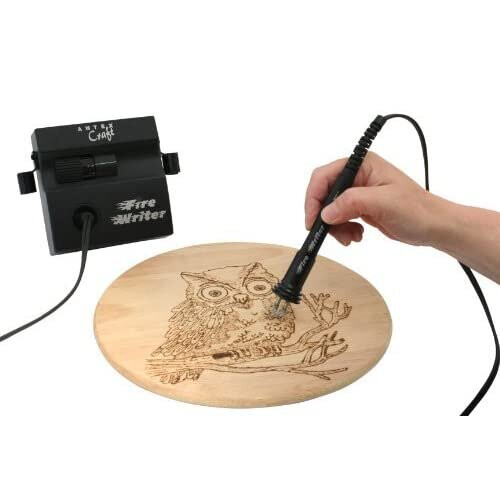 Antex Antex Firewriter Pyrography Tool - 2 Year Warranty - UK Made, Black