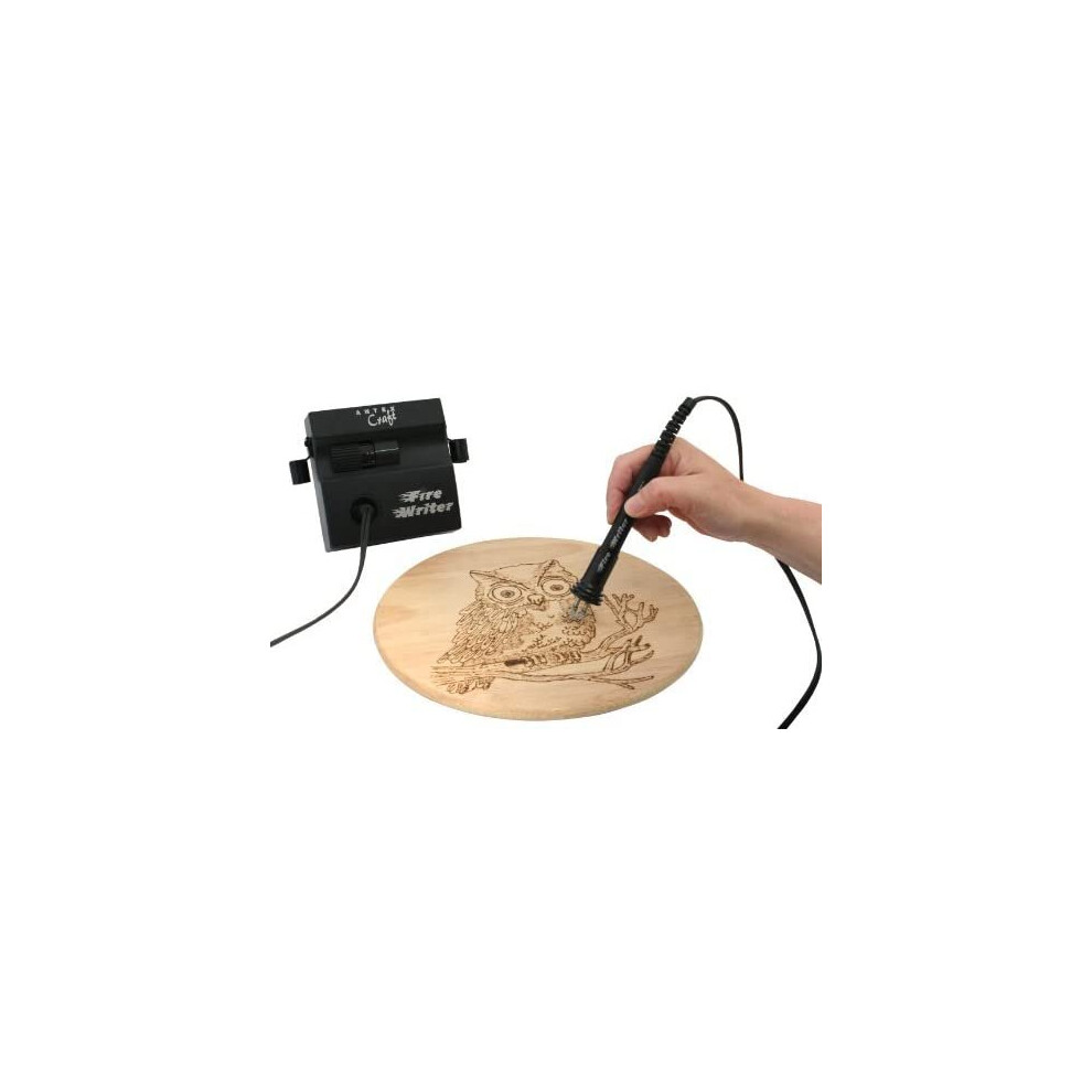 Antex Firewriter Pyrography Tool - 2 Year Warranty - UK Made, Black