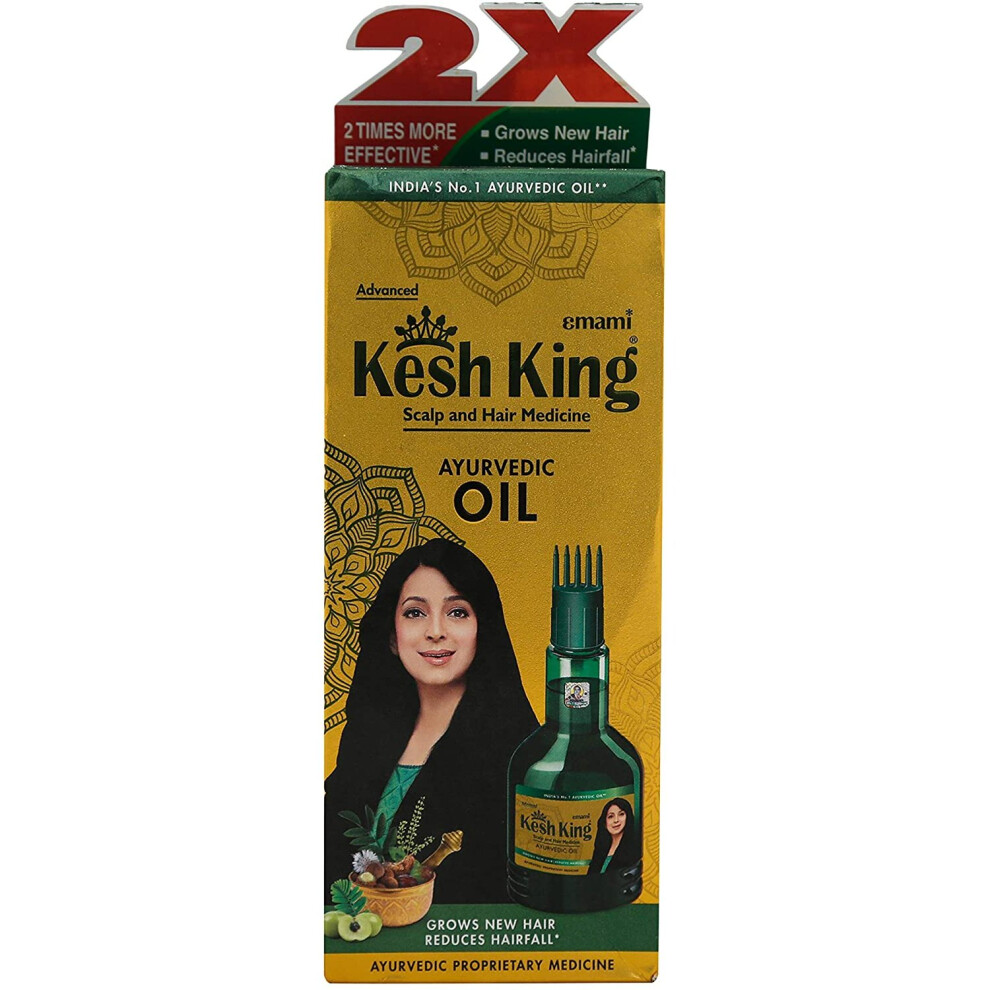 Kesh King Ayurvedic Scalp And Hair Oil, 100Ml