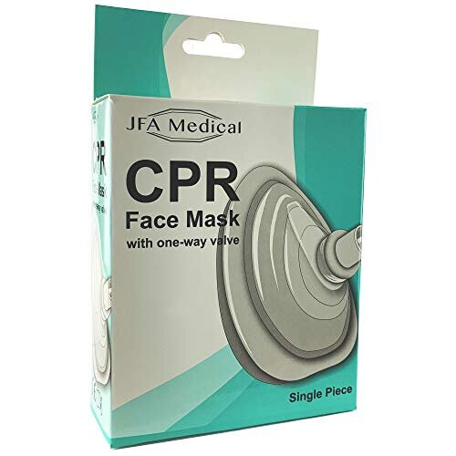 JFA Medical CPR Resuscitation Shield with Valve 2