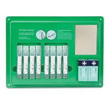 Reliance REL908 Complete Eyecare Pod Station, 20ml, 24.5 cm H x 33 cm W x 2.5 cm D, Green