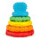 baby einstein Baby Einstein Stack & Teethe Πολυ-Υφασμάτινο Σετ 5 Τεμαχίων για Μωρά 3 Μηνών + 1