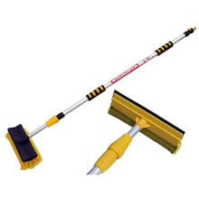 Neilsen VIV-3-In-1-3M-TEL Vivo-3-Metre-Telescopic 3m Extending Water fed Upstairs Window Cleaning Brush + Squeegee