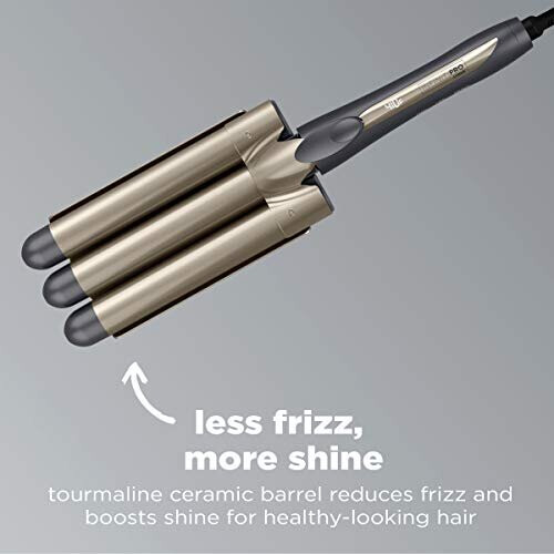 Conair INFINITIPRO Triple Barrel Waver, Matallic Grey 1