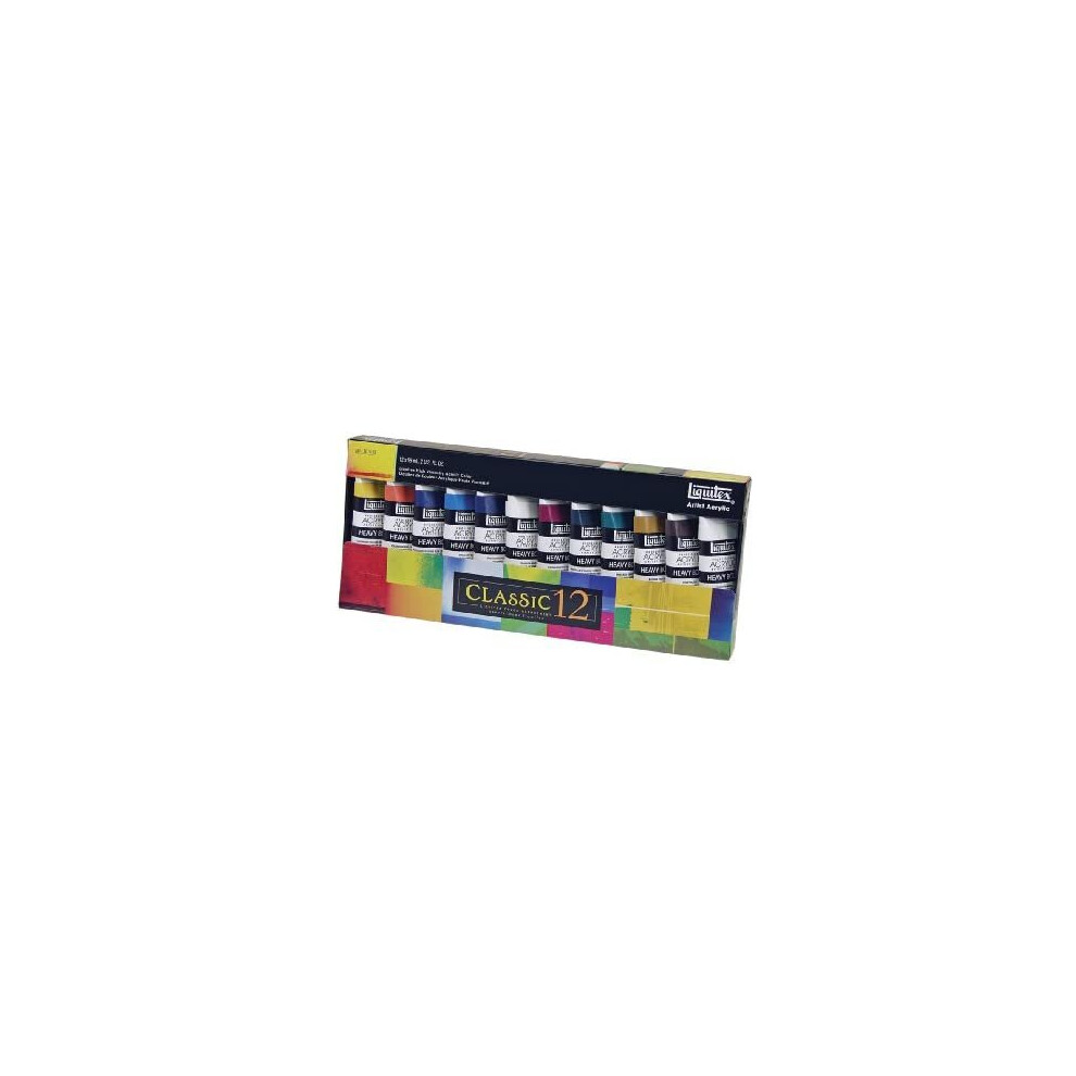 Liquitex Professional Heavy Body acrylic Classic 12-set, assorted