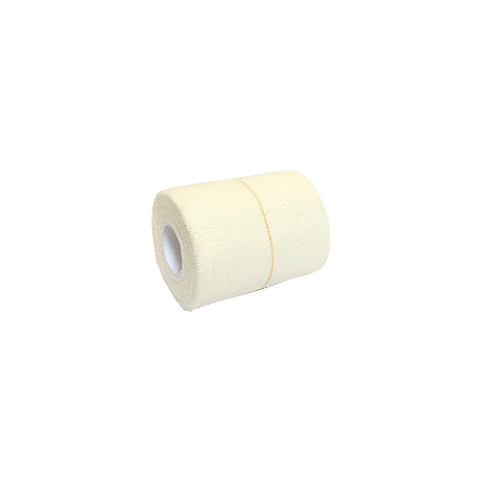 Qualicare 6 Rolls Of 7.5Cm X 4.5M Pro Eab Elastic Adhesive Bandage Athletic Sports Rugby Lifting Football Ankle Knee Elbow Wrist Muscle Joint Sup